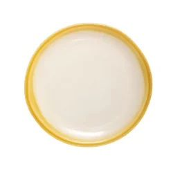 Assiette dessert ARTY jaune 22cm