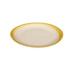Assiette dessert ARTY jaune 22cm