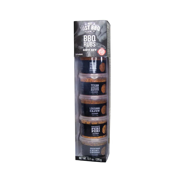 Assortiment de 5 épices à barbecue 375g Not Just BBQ