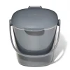 Bac à compost de cuisine 2,8 L gris