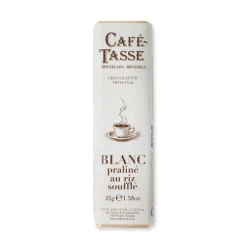 Barre blanc praliné riz soufflé 45g