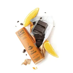 Barre chocolat noir orange 45g