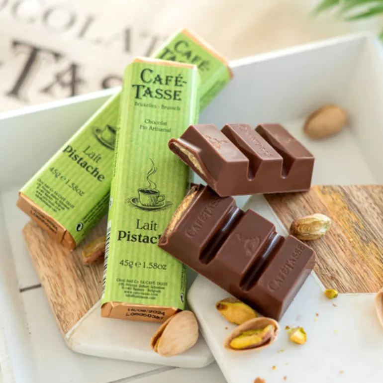 Barre lait pistache 45g