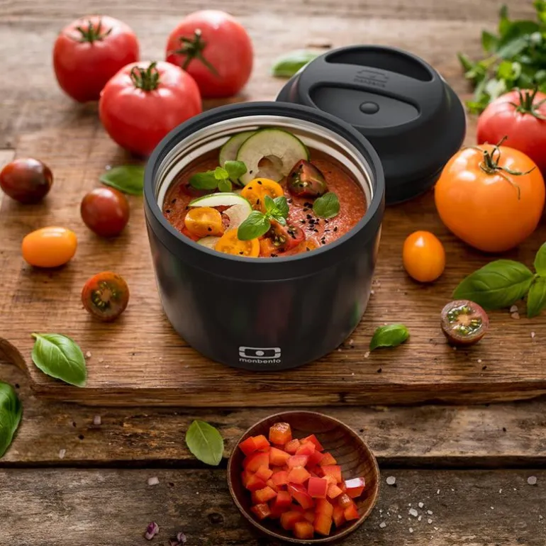 Bento isotherme noir Element Monbento
