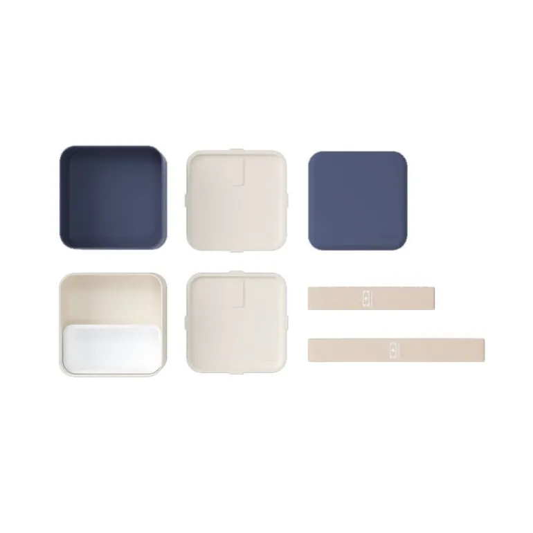 Bento MB Square bleu Natural