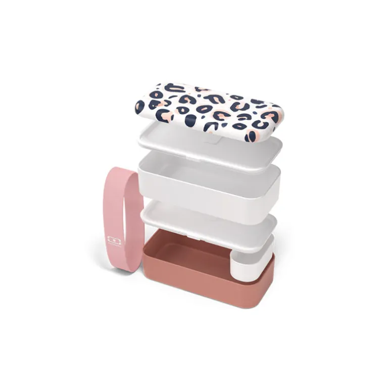 Bento Original Leopard rose
