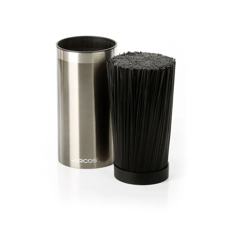 Bloc à couteaux universel rond inox