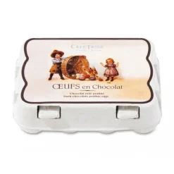 Boite de 12 oeufs en chocolat