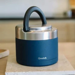 Boite repas isotherme Bleu 850 mL Qwetch