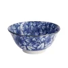 Bol à riz porcelaine bleu 550ml Hana Tokyo Design