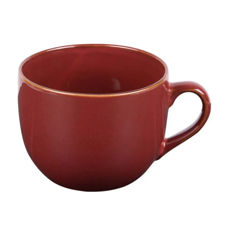 Bol en grès 75cl rouge Jumbo Elyas Table Passion