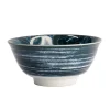 Bol en porcelaine 500 mL noir Japonism Carp Tokyo Design