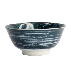 Bol en porcelaine 500 mL noir Japonism Carp Tokyo Design