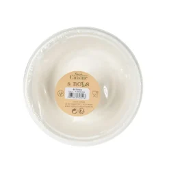 Bol jetable biodégradable x8
