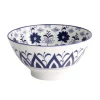 Bol porcelaine bleu 1L Botan Tokyo Design