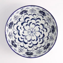 Bol porcelaine bleu 1L Botan Tokyo Design