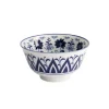 Bol porcelaine bleu 400ml Botan Tokyo Design