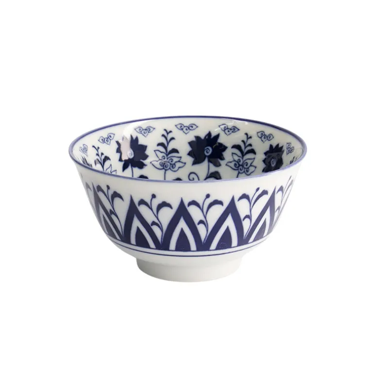 Bol porcelaine bleu 400ml Botan Tokyo Design