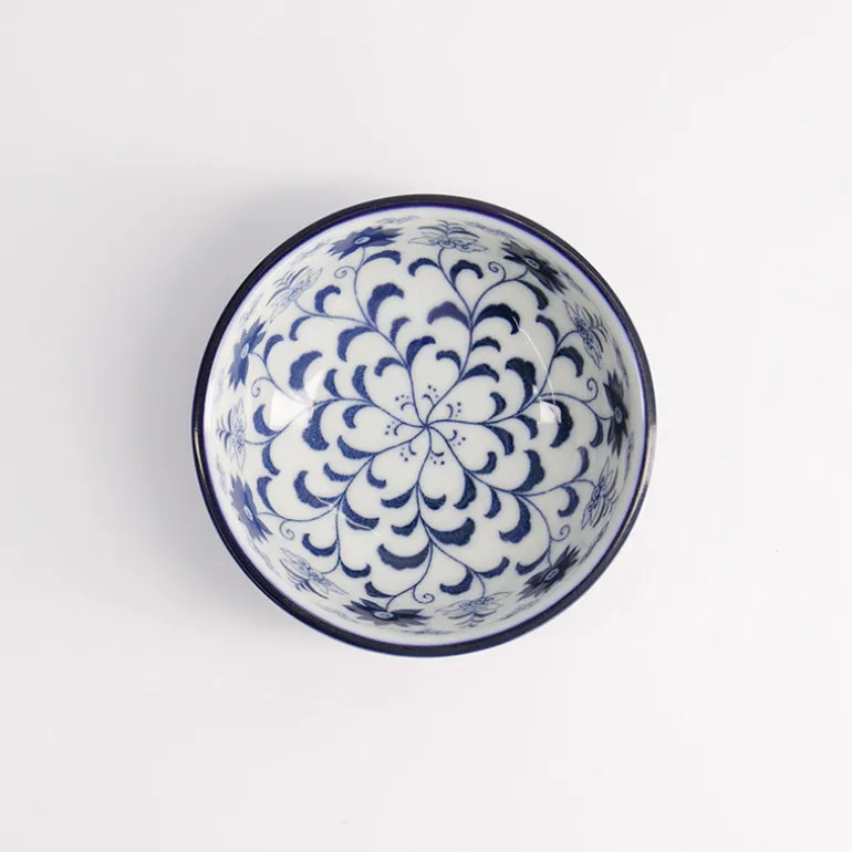 Bol porcelaine bleu 300ml Botan Tokyo Design