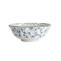 Bol ramen porcelaine blanc 1L Japonica flora Tokyo Design