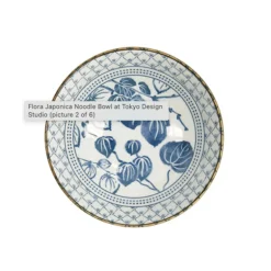 Bol ramen porcelaine blanc 1L Japonica flora Tokyo Design