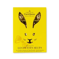Boîte de 16 œufs en chocolat assortis Café Tasse