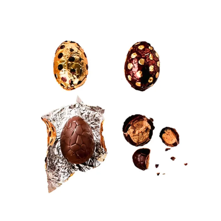 Boîte de 16 œufs en chocolat assortis Café Tasse