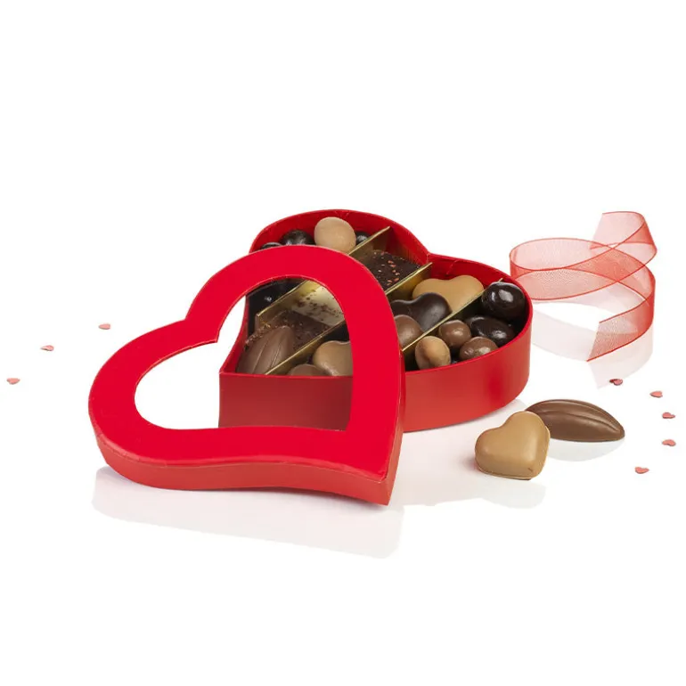 Boîte de chocolats coeur Amour à Croquer Maison Guinguet