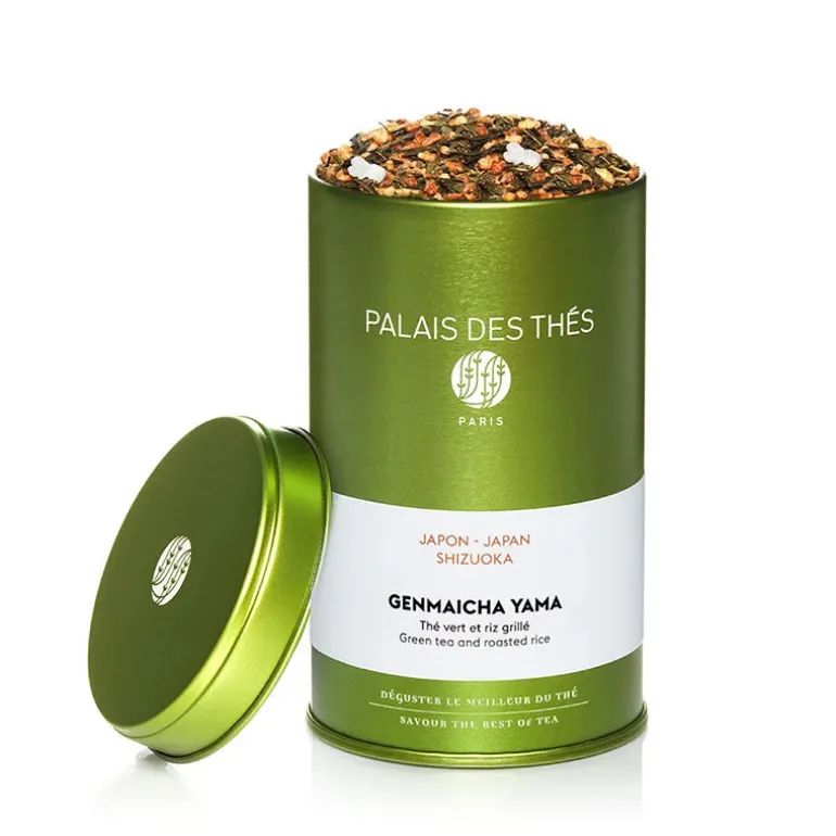 Boîte de thé vert genmaicha yama bio 130g Palais des thés