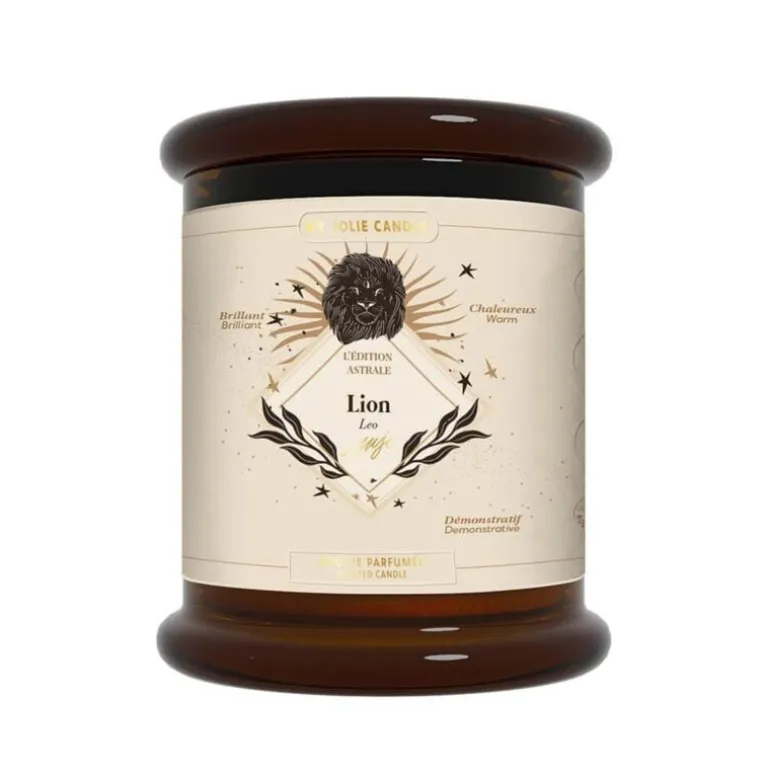 Bougie astro lion 300g