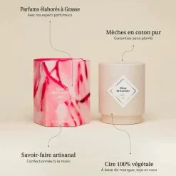 Bougie bijou fleur de cerisier
