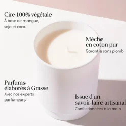 Bougie bijou fleur de thé
