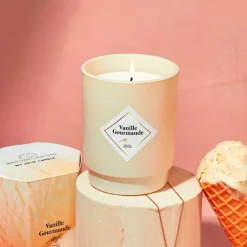 Bougie bijou vanille gourmande