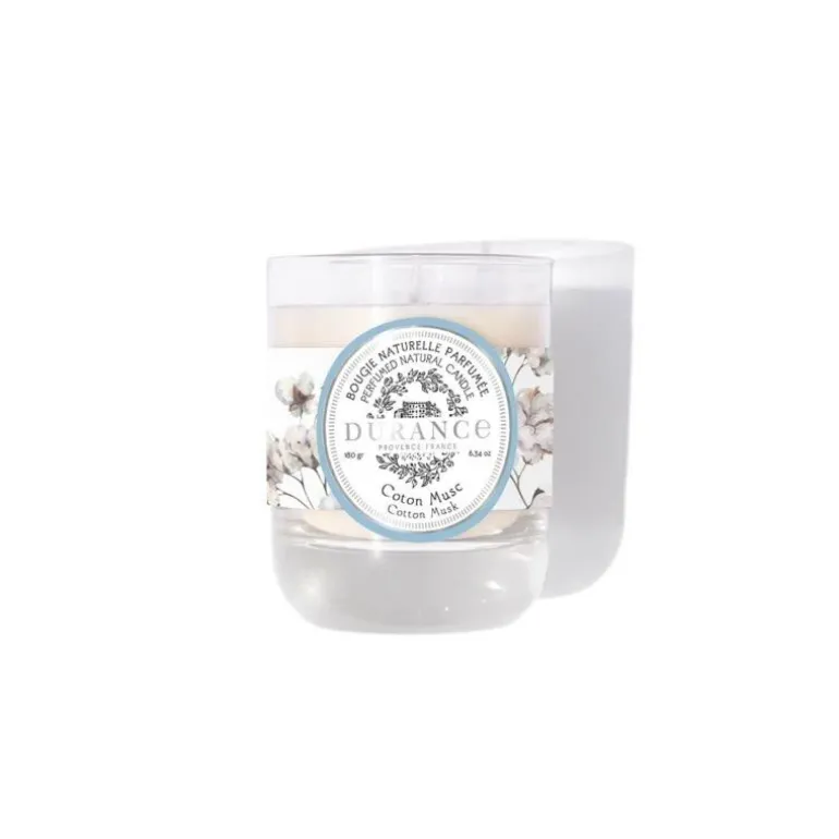 Bougie parfumée naturelle Coton180g