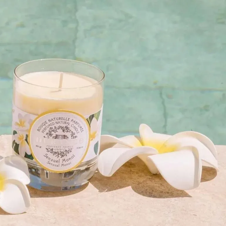 Bougie parfumée naturelle Monoï