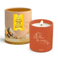 Bougie ticket d'or coton 655g