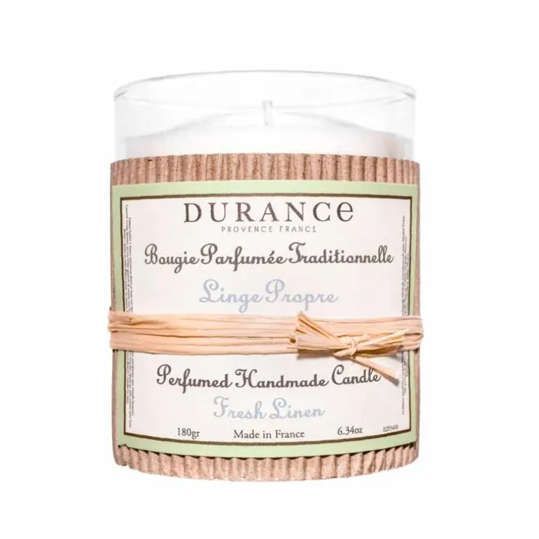 Bougie tradition linge propre 180g