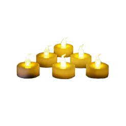 6 bougies LED type Chauffe plat