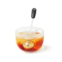 Boule à thé en inox avec manche