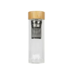 Bouteille avec infuseur en verre