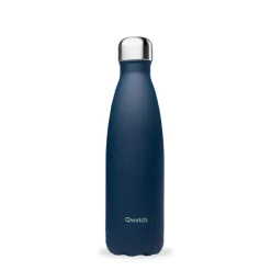 Bouteille inox bleu nuit 500 mL Qwetch