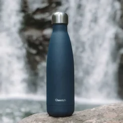 Bouteille inox bleu nuit 500 mL Qwetch