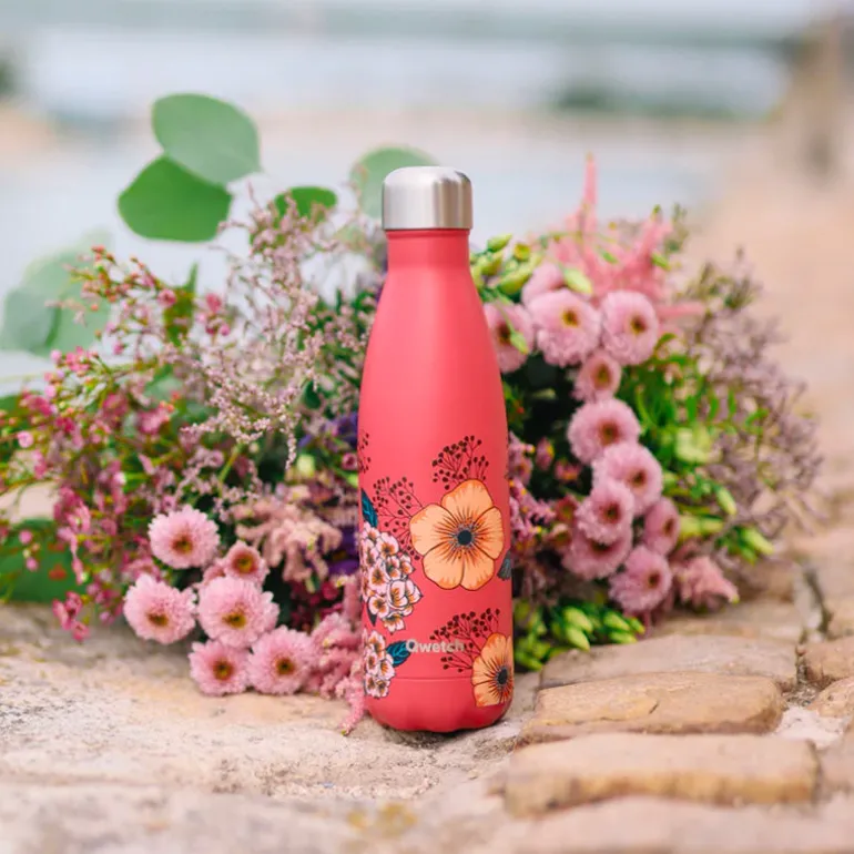 Bouteille isotherme Anémone 750 mL Qwetch
