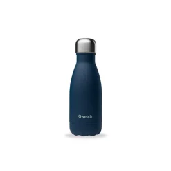 Bouteille isotherme bleu nuit 260 mL Qwtech