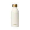 Bouteille isotherme en inox 500ml sable et or Icon Qwetch