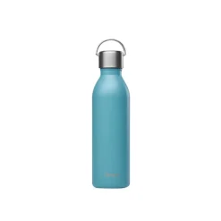 Bouteille isotherme en inox 600ml bleue Active Qwetch