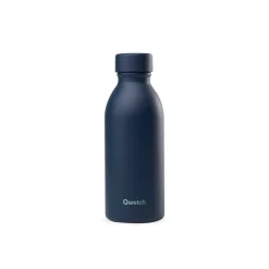 Bouteille isotherme en inox 500ml marine Icon Qwetch