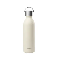 Bouteille isotherme en inox 1L sable Active Qwetch