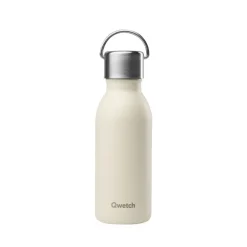 Bouteille isotherme en inox 350ml sable Active Qwetch