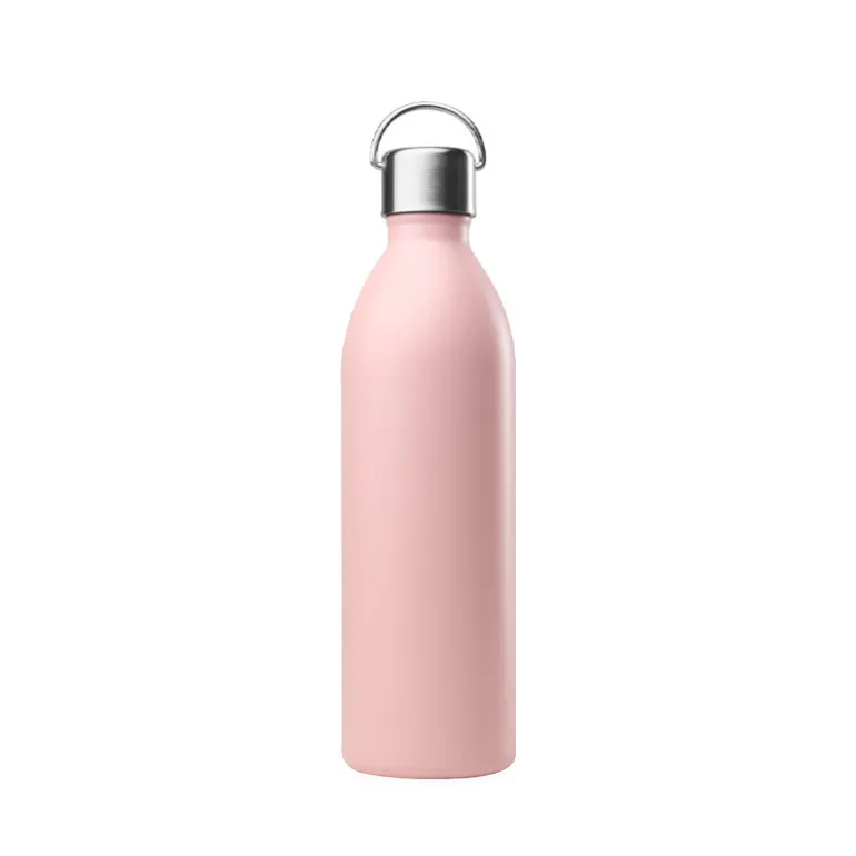 Bouteille isotherme en inox 1L rose Active Qwetch